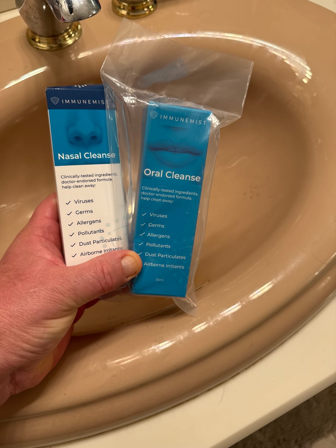 Customer photo review of ImmuneMist® Kit - Nasal/Oral Cleanse