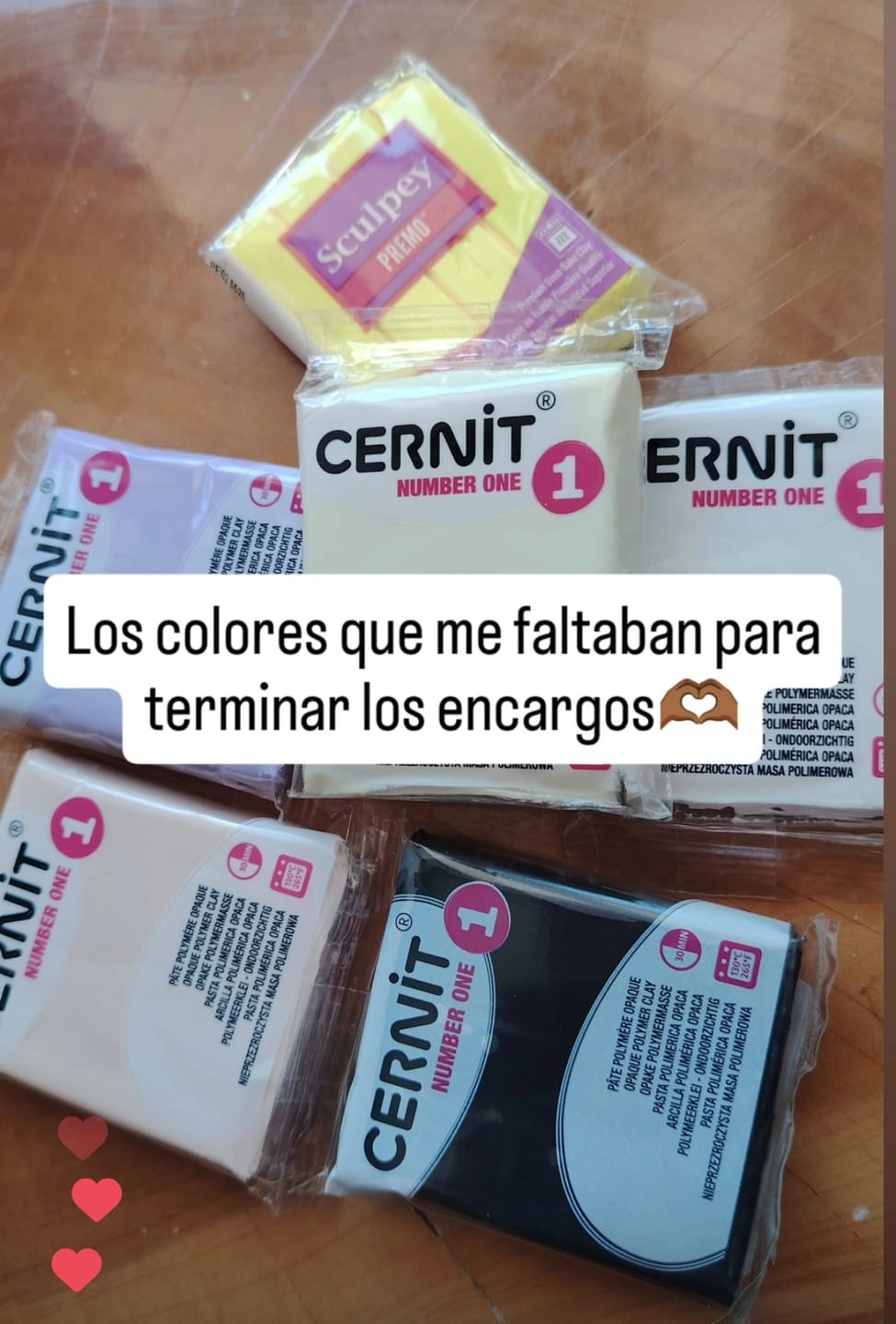 Customer photo review of Cernit Number One - Arcilla Polimérica 56 g