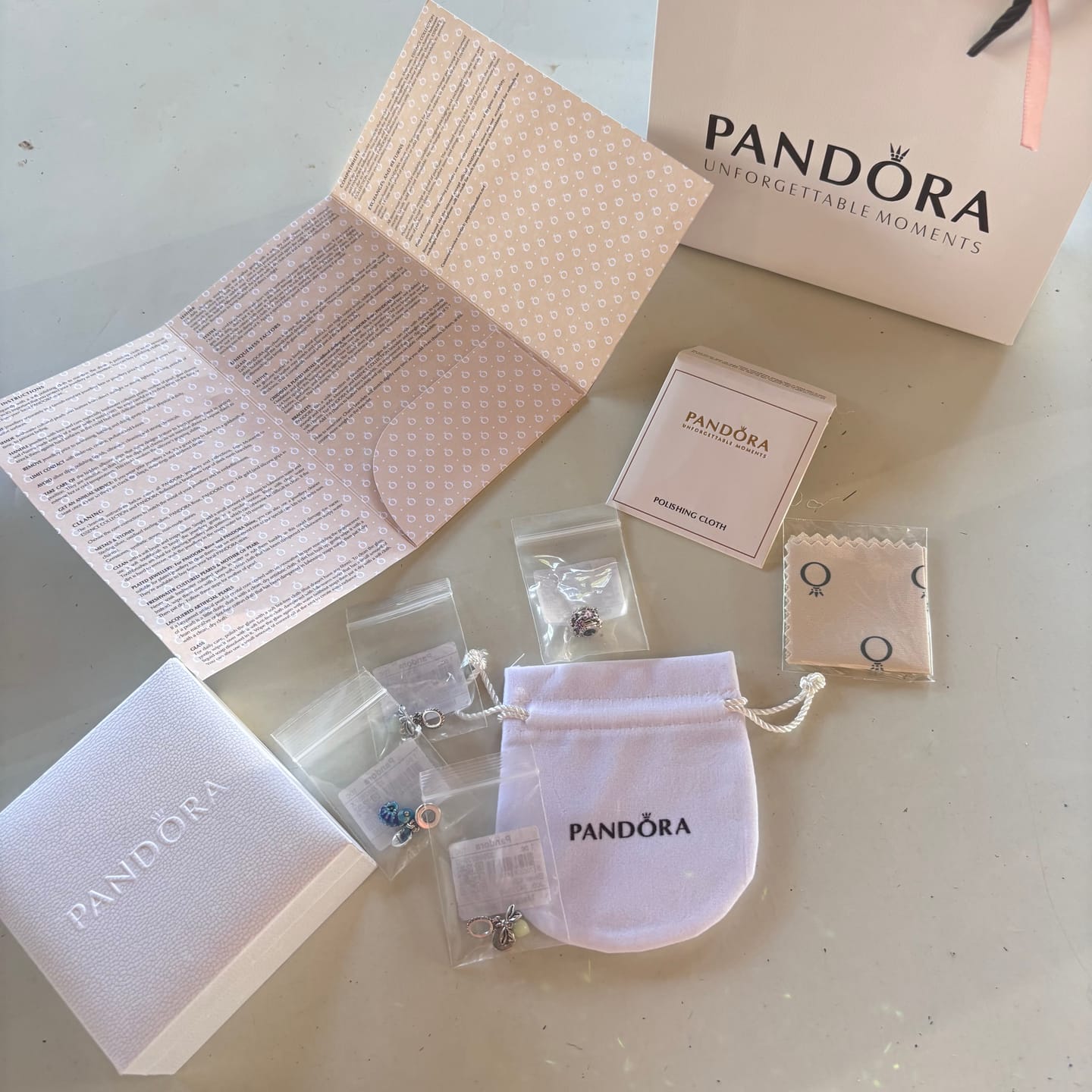 Customer photo review of CHARM PANDORA EVANGELINE