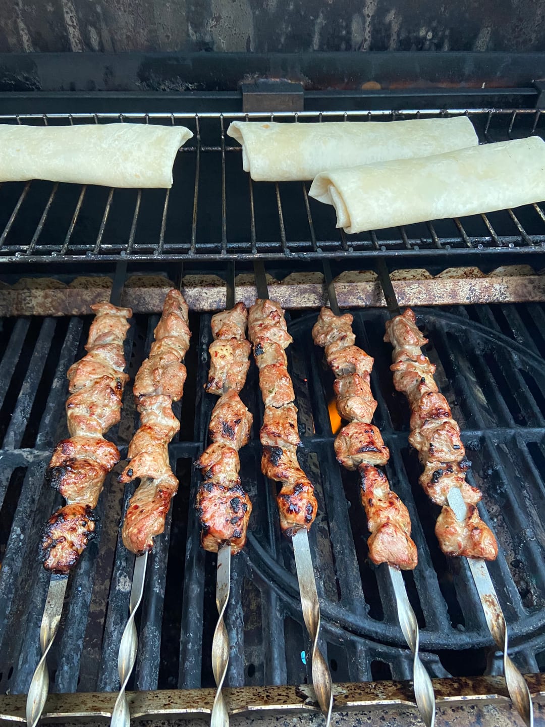 Customer photo review of Schweine-Schaschlik BBQ – süß-rauchige Marinade mit Honig | mySchaschlik