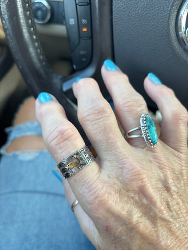 Customer photo review of Swim Against The Current Ring