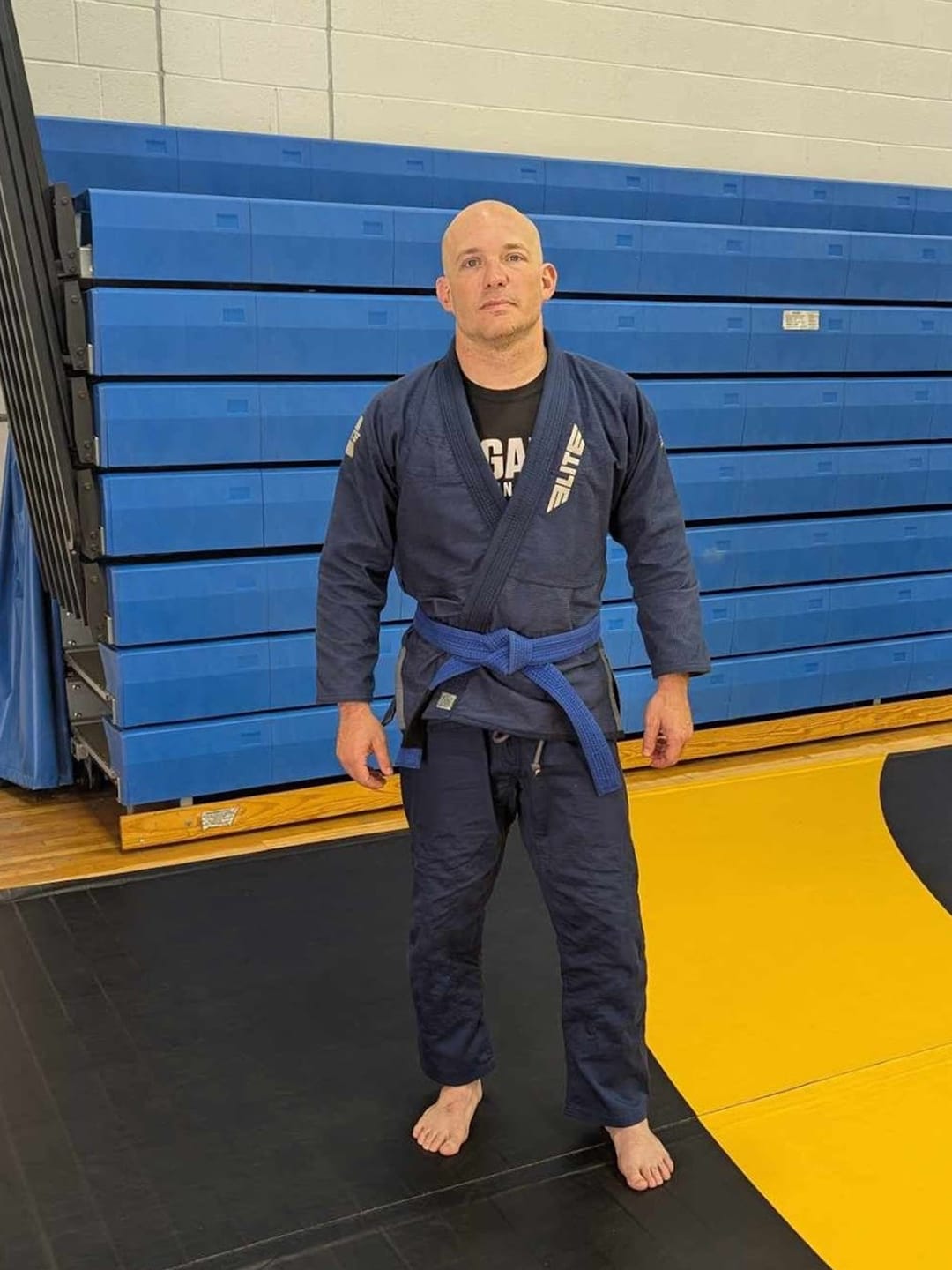 Customer photo review of Core Navy Brazilian Jiu Jitsu Mens BJJ Gi
