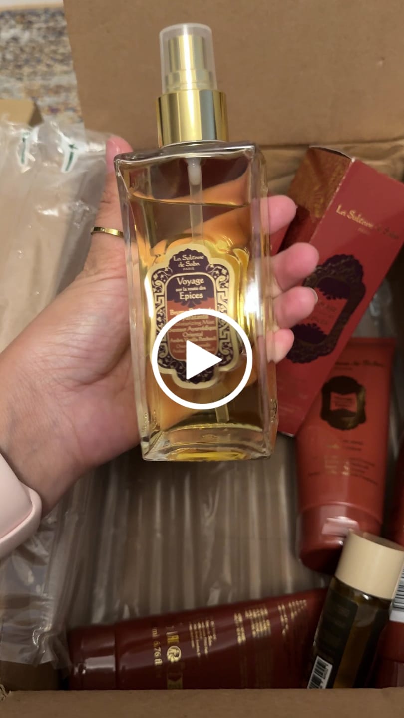 Customer video review of Moisturizing Body Mist - Ayurvedic Treatment - Amber Vanilla Patchouli Journey To The Spices Route
