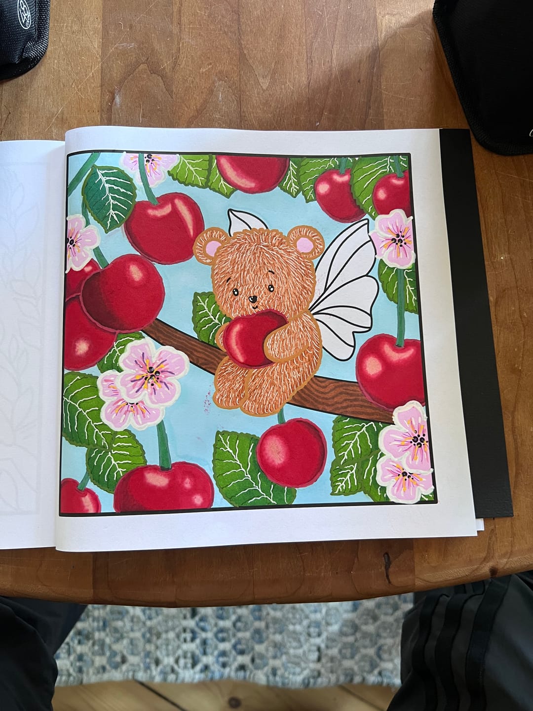 Customer photo review of Ohuhu Honolulu Brush Markers - Small Set