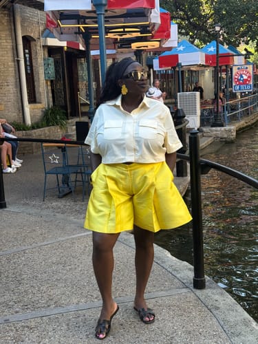 Customer photo review of Fade Short Set|Yellow