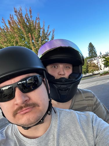 Customer photo review of SOA Smallest Lightest DOT Beanie Flat Black No Peak