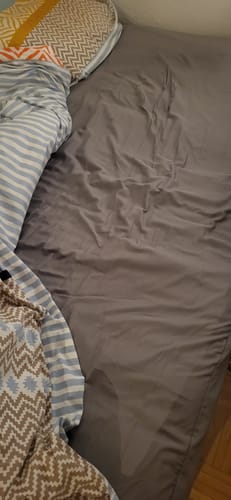 Customer photo review of Spannbettlaken | Premium