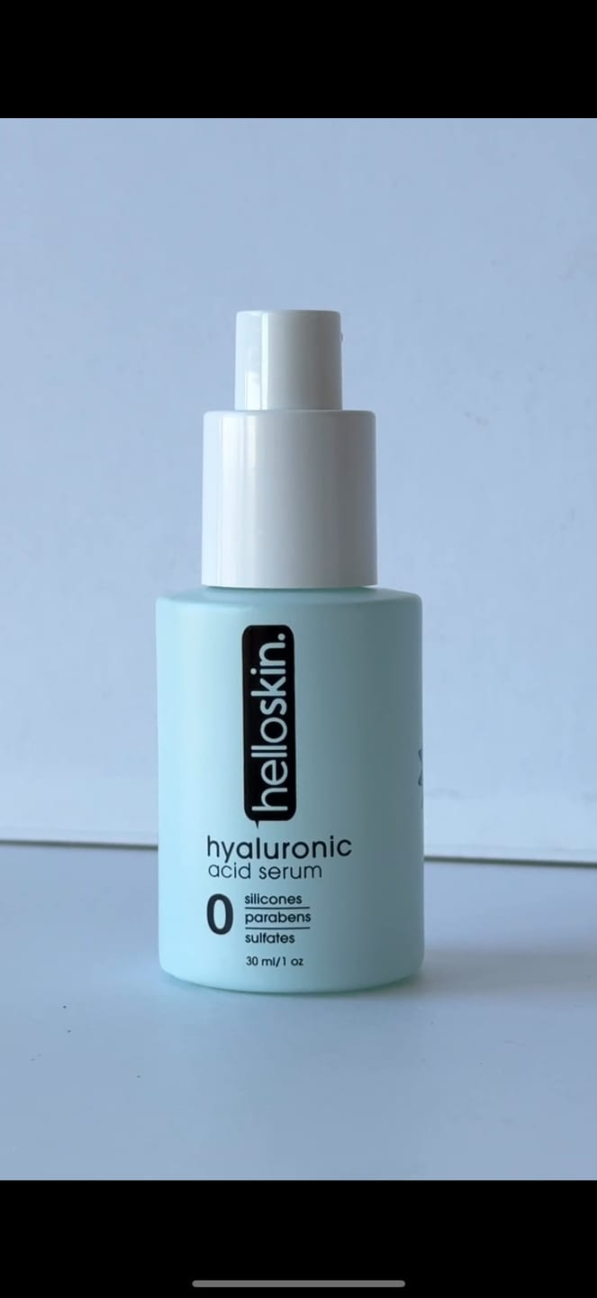 Customer photo review of hyaluronic acid serum