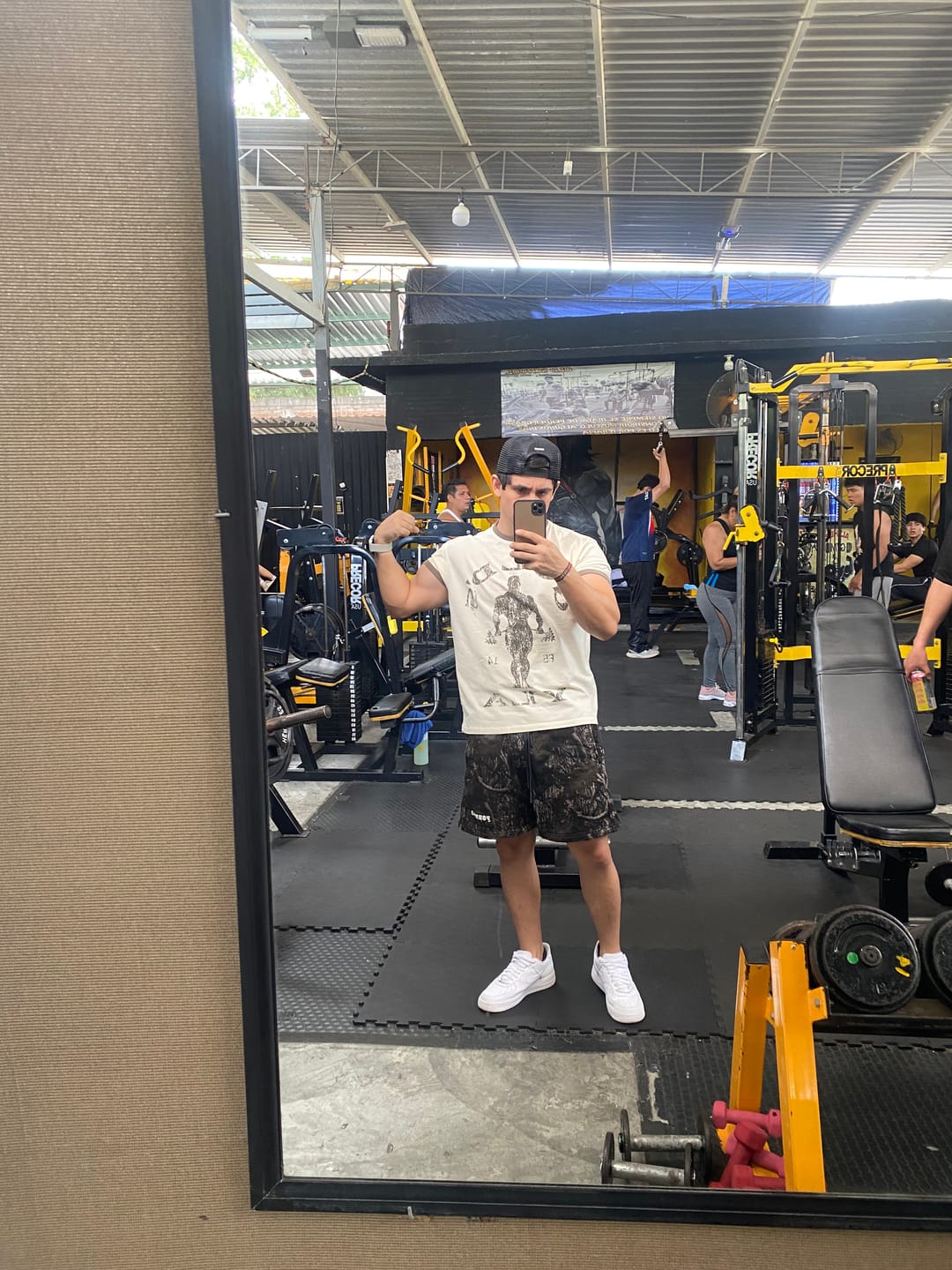 Customer photo review of 1118 - Tree Camo Cotton Shorts