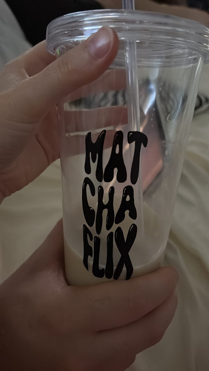 Customer photo review of Libreta Oficial Matchaflix