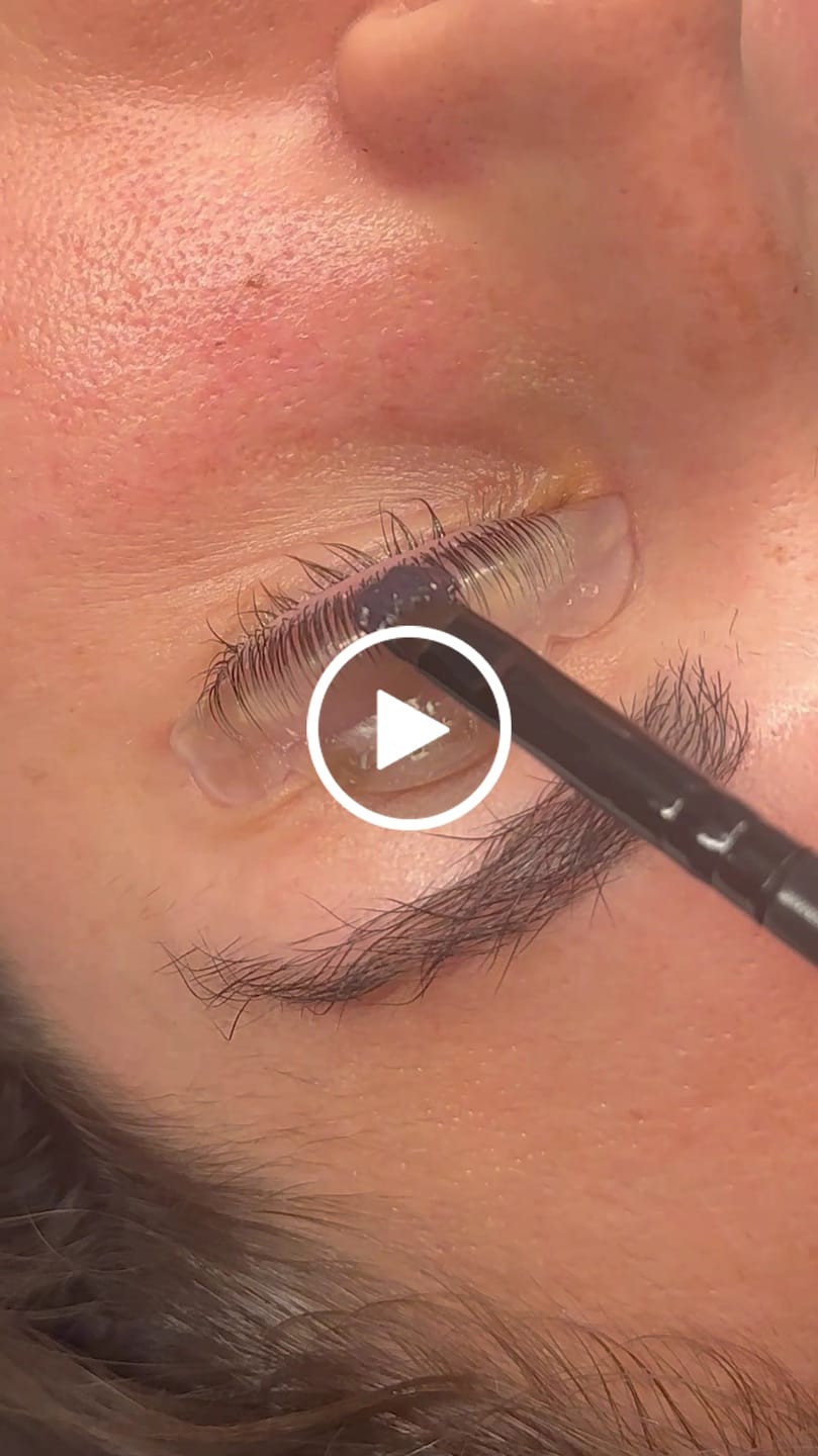 Customer video review of Pegamento de lifting de pestañas y cejas "Fixing Gel Inlei®" 5ml