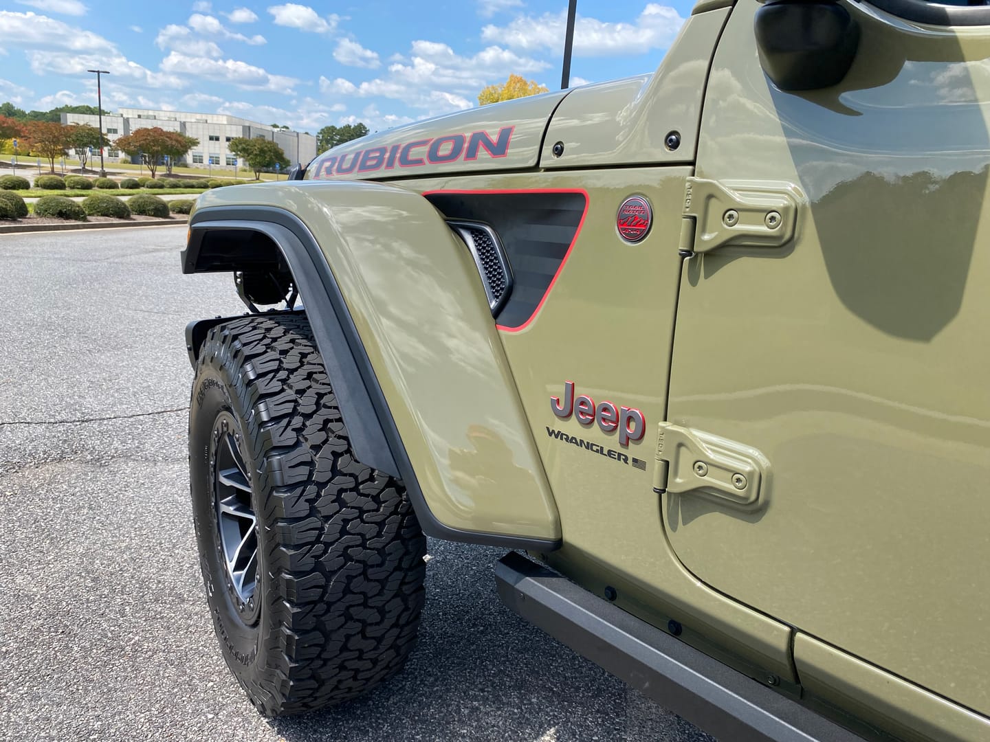 Customer photo review of Premium Fender Vent Decal Set | Black Flag - fits Wrangler JL & Gladiator JT