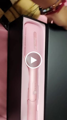 Customer video review of Plancha 2 En 1 Diana Fletes Para Cabello Húmedo y Seco TiTanium Galvanizado