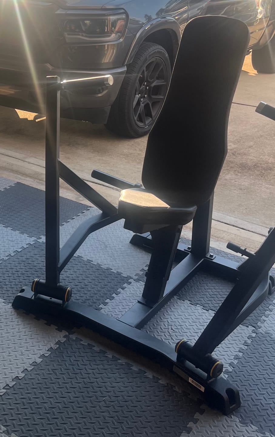 Customer photo review of Gronk Fitness Seated Chest Press - Plate Loaded