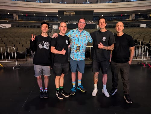 Customer photo review of RSVLTS "Monsters on Holiday" – KUNUFLEX Short Sleeve Shirt