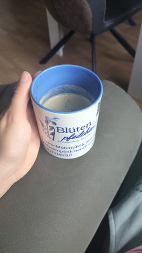 Customer photo review of TassenExpress - Becher Keramik Tasse mit Logo bedruckt 325ml Firmenlogo