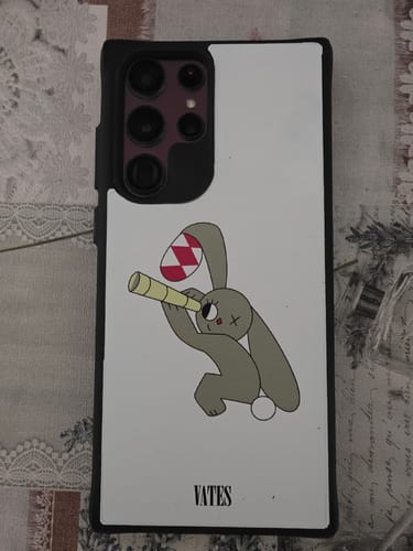 Customer photo review of Kockásfülű nyúl Telefontok