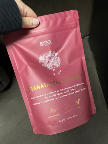 Customer photo review of Granatapfel Extrakt+