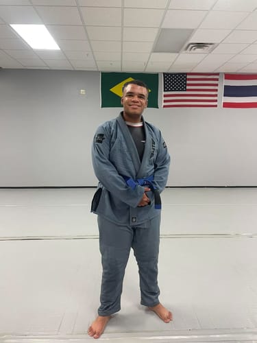 Customer photo review of Core Gray Brazilian Jiu Jitsu Mens BJJ Gi
