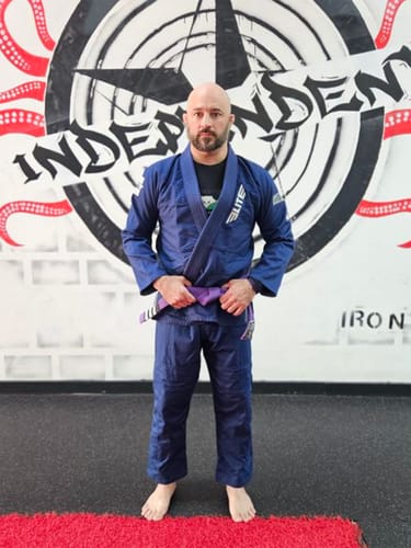 Customer photo review of Core Navy Brazilian Jiu Jitsu Mens BJJ Gi