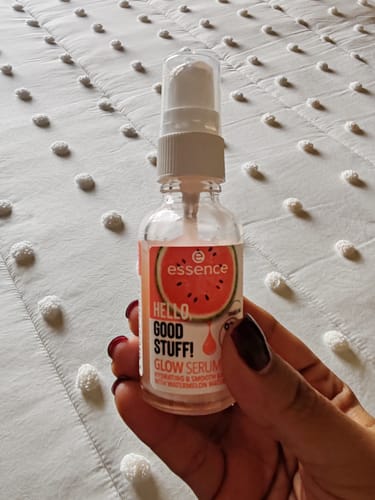 Customer photo review of Hello, Good Stuff! Glow Serum Primer