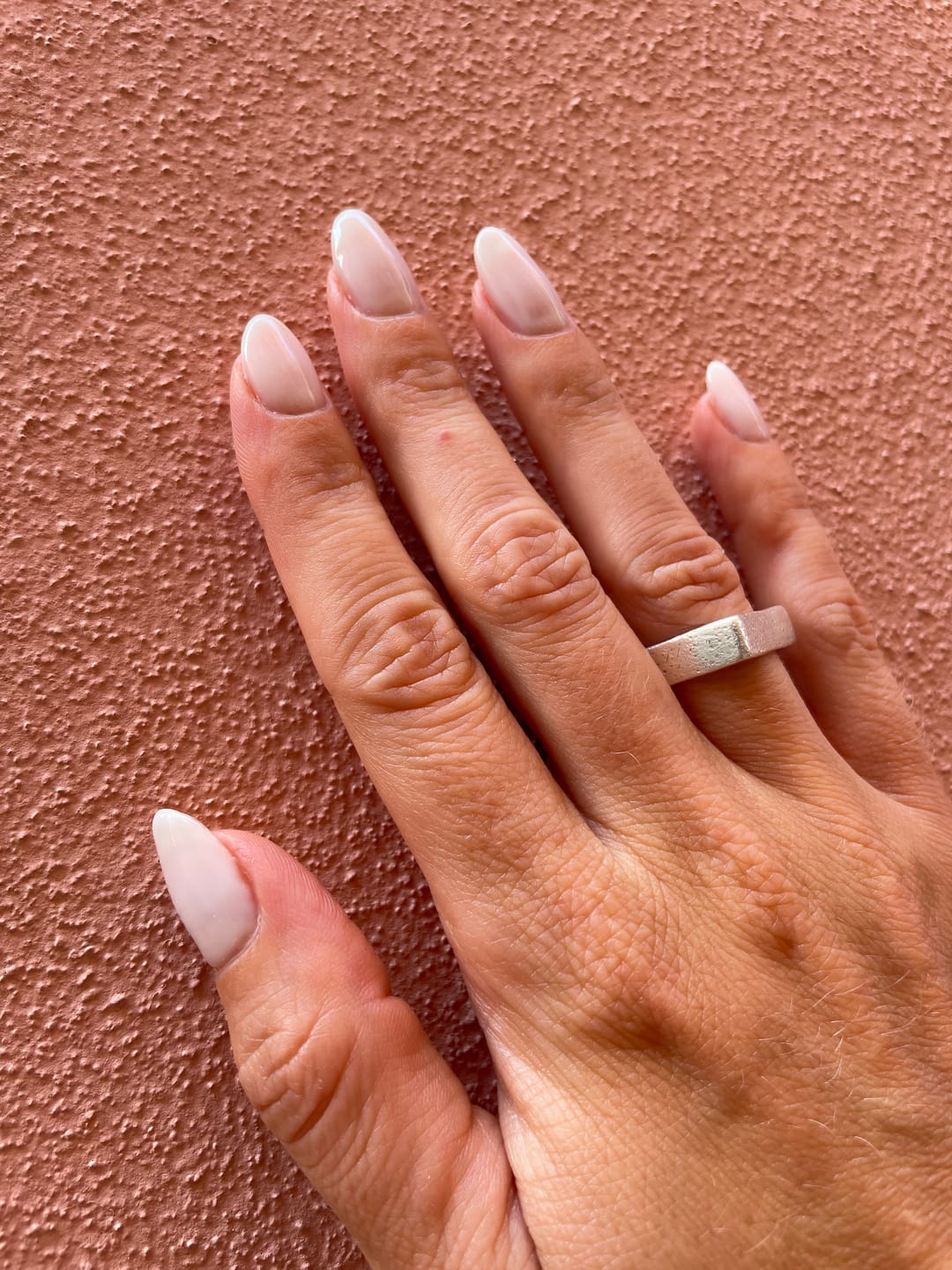 Customer photo review of Smalto Semipermanente LCI -  Bianco Latte