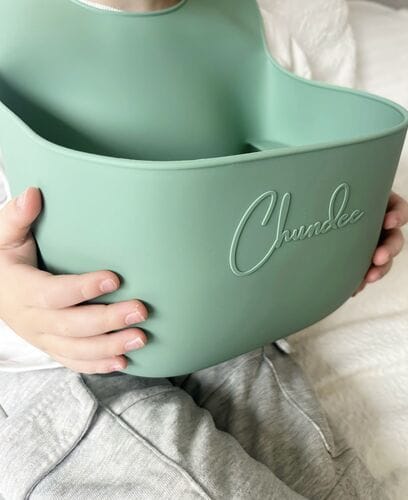 Customer photo review of Green Chundee Bib