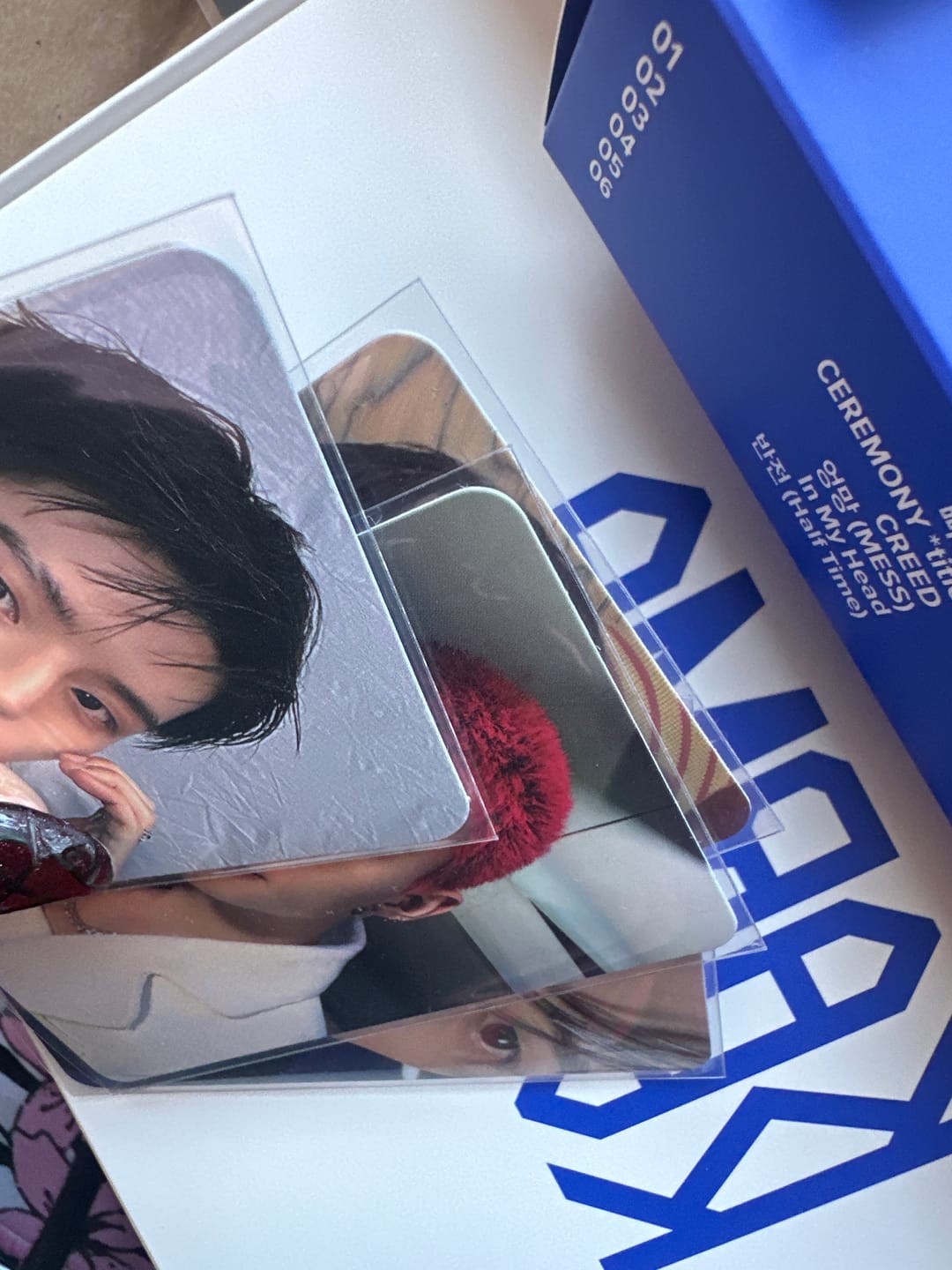 Customer photo review of Premium Photocard Sleeves for K-Pop Fans