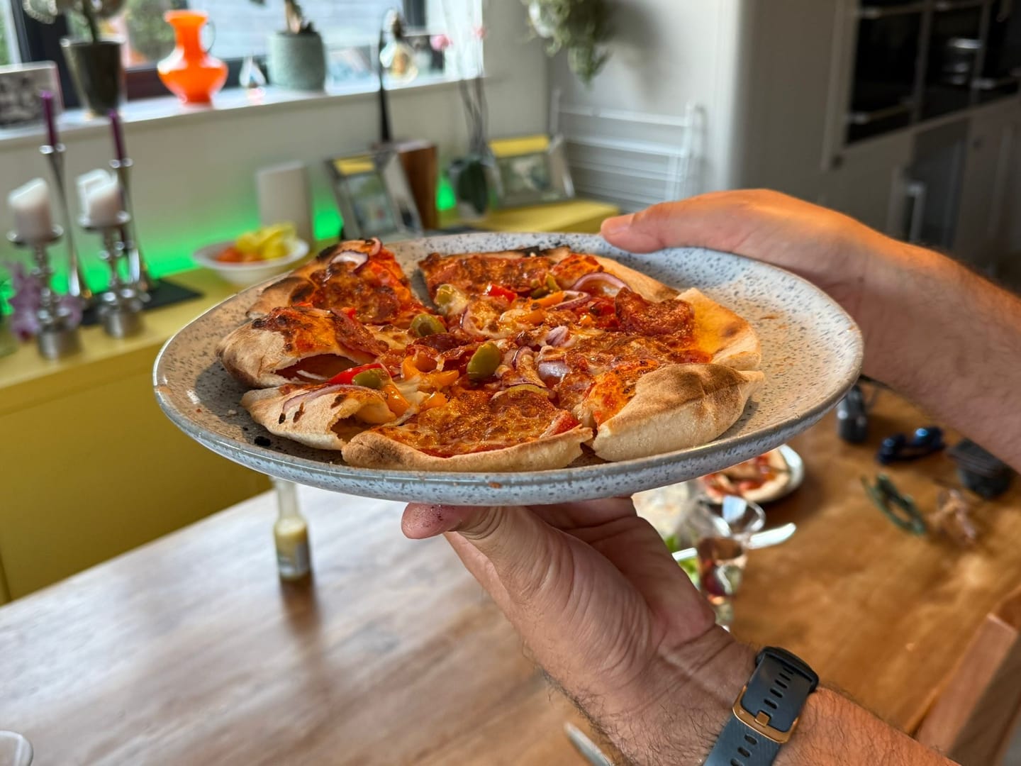 Customer photo review of Sourdough Pizza Dough Balls (Frozen)