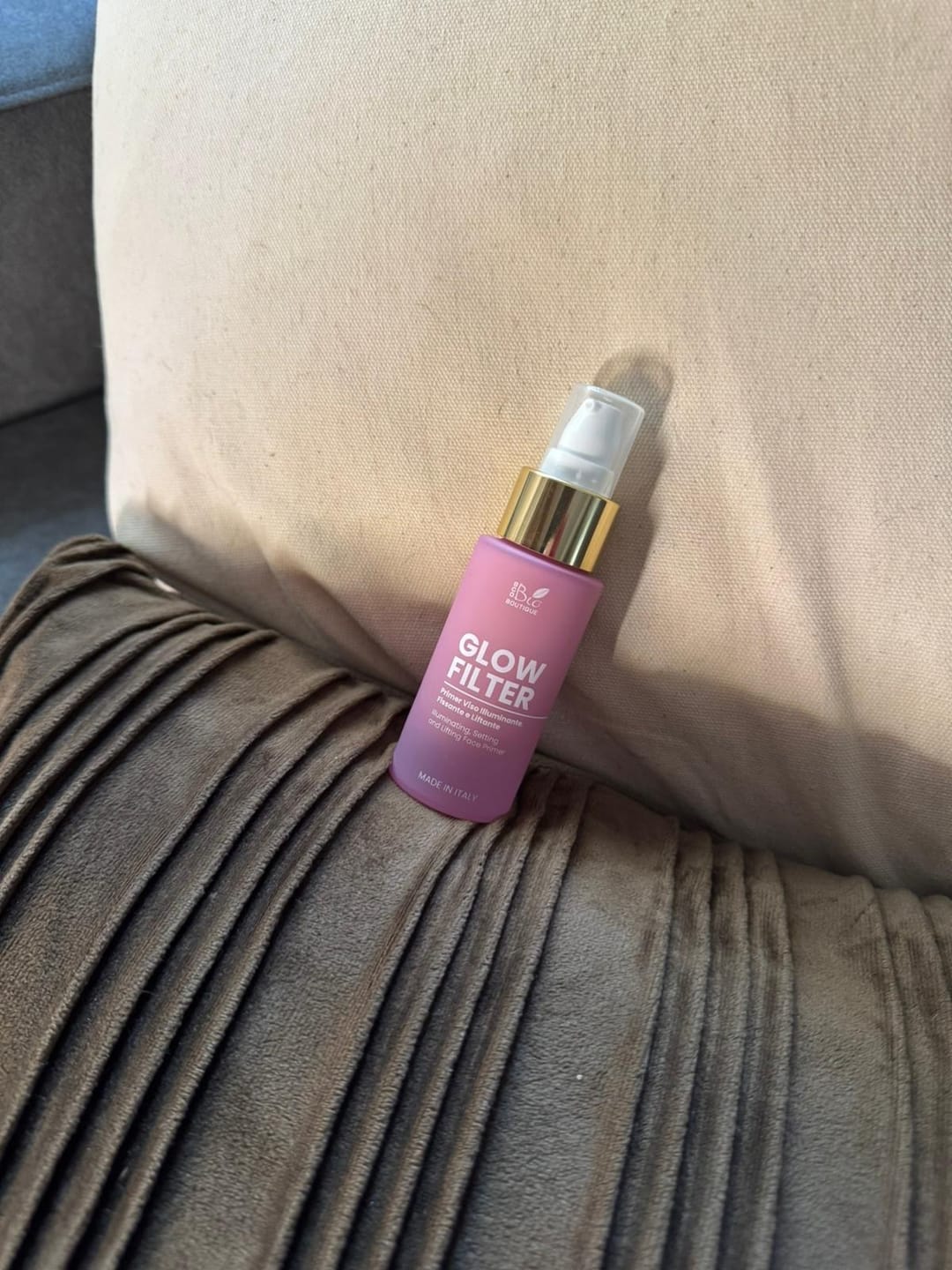 Customer photo review of Glow Filter - Primer