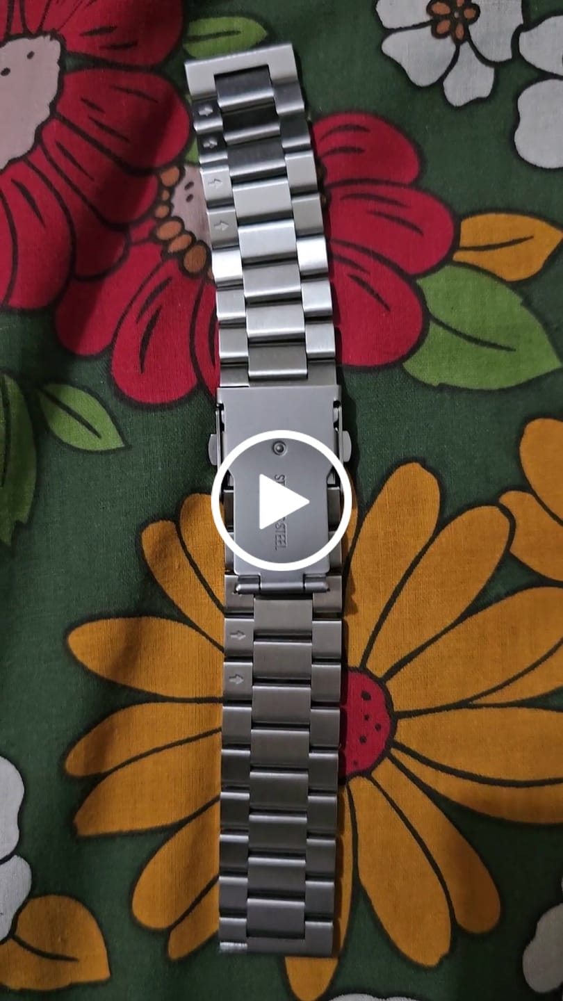 Customer video review of Torque Chain Smartwatch