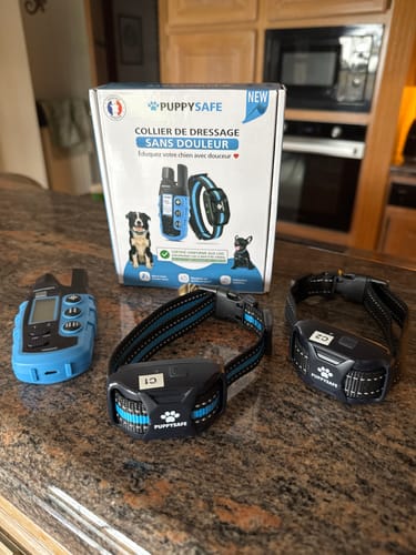 Customer photo review of Collier de Dressage PuppySafe - Sans Choc Électrique
