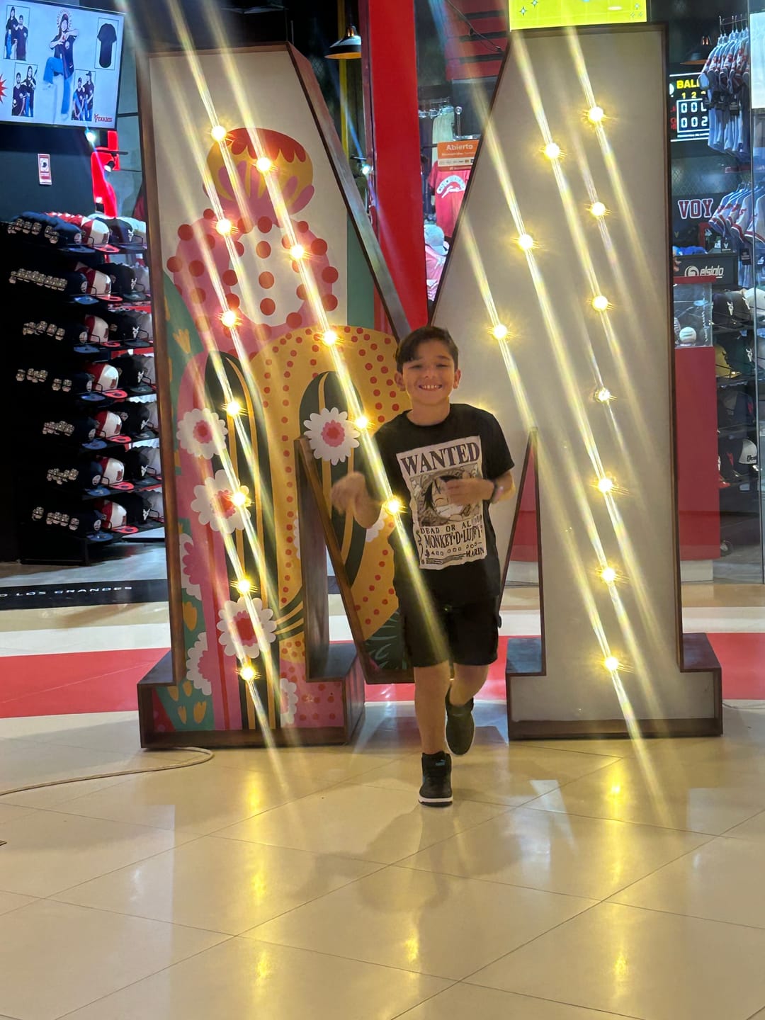 Customer photo review of Playera Pijama One Piece Recompensa Luffy