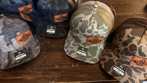 Customer photo review of Custom Beanies Leather Patch
