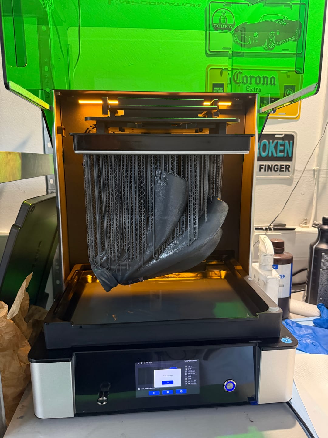 Customer photo review of Uniformation 16K Resin Printer GK3 Ultra