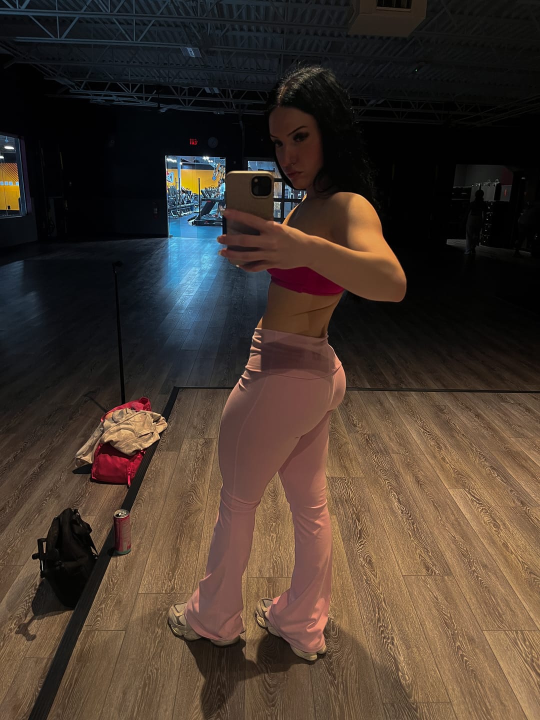 Customer photo review of W282 Flashback Foldover Flares