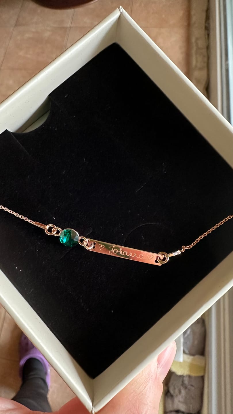Customer photo review of Gravur Rückseite