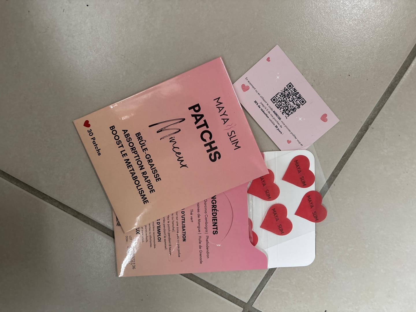 Customer photo review of Patchs Minceur