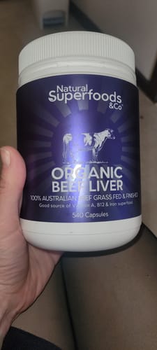 Customer photo review of Organic Beef Liver