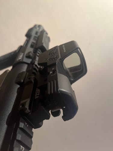 Customer photo review of Vector Optics Omega 23x35 4 Reticle Reflex Sight