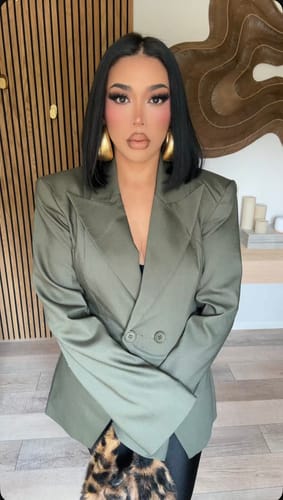 Customer photo review of Suiting Tailored Blazer