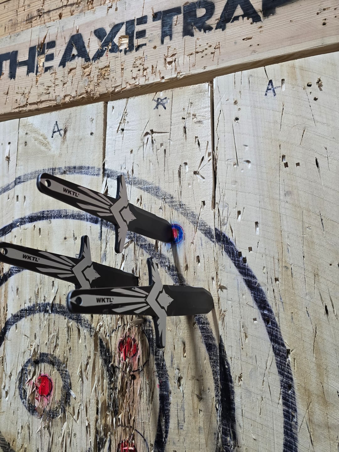 Customer photo review of Sparrowhawk Throwing Knife: Winged Assassin