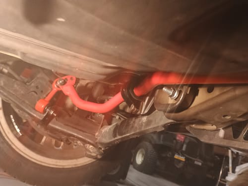 Customer photo review of Moog Rear Sway Bar Link Kit