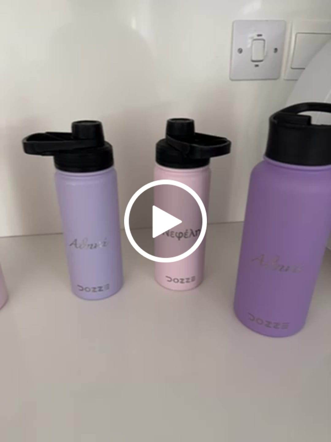 Customer video review of DOZZE Cruiser Water Bottle