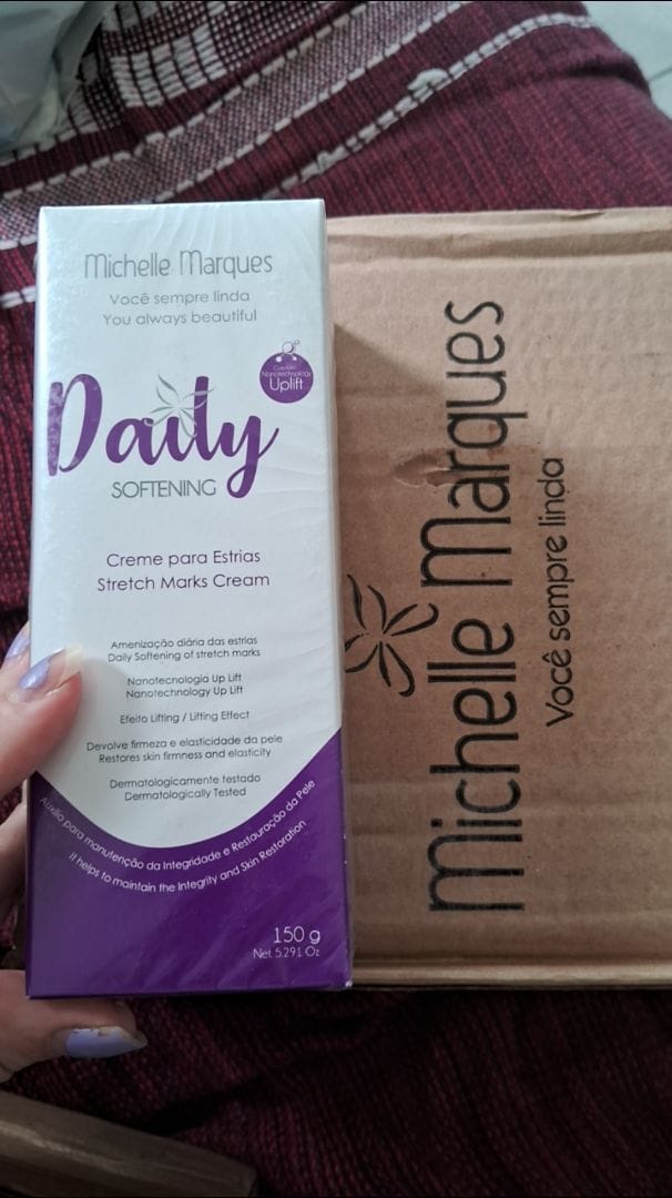 Customer photo review of Kit tratamento e prevenção de estrias