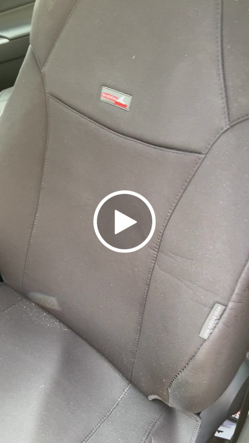 Customer video review of Sharkskin PLUS Seat Covers for Toyota RAV4 Hybrid (Jan/2019 - On)