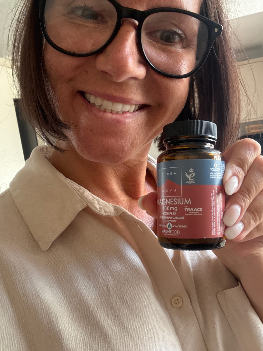 Customer photo review of Magnesium Bisglycinate - 50 Capsules