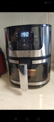 Customer photo review of Air Fryer Novio Grill & Fry