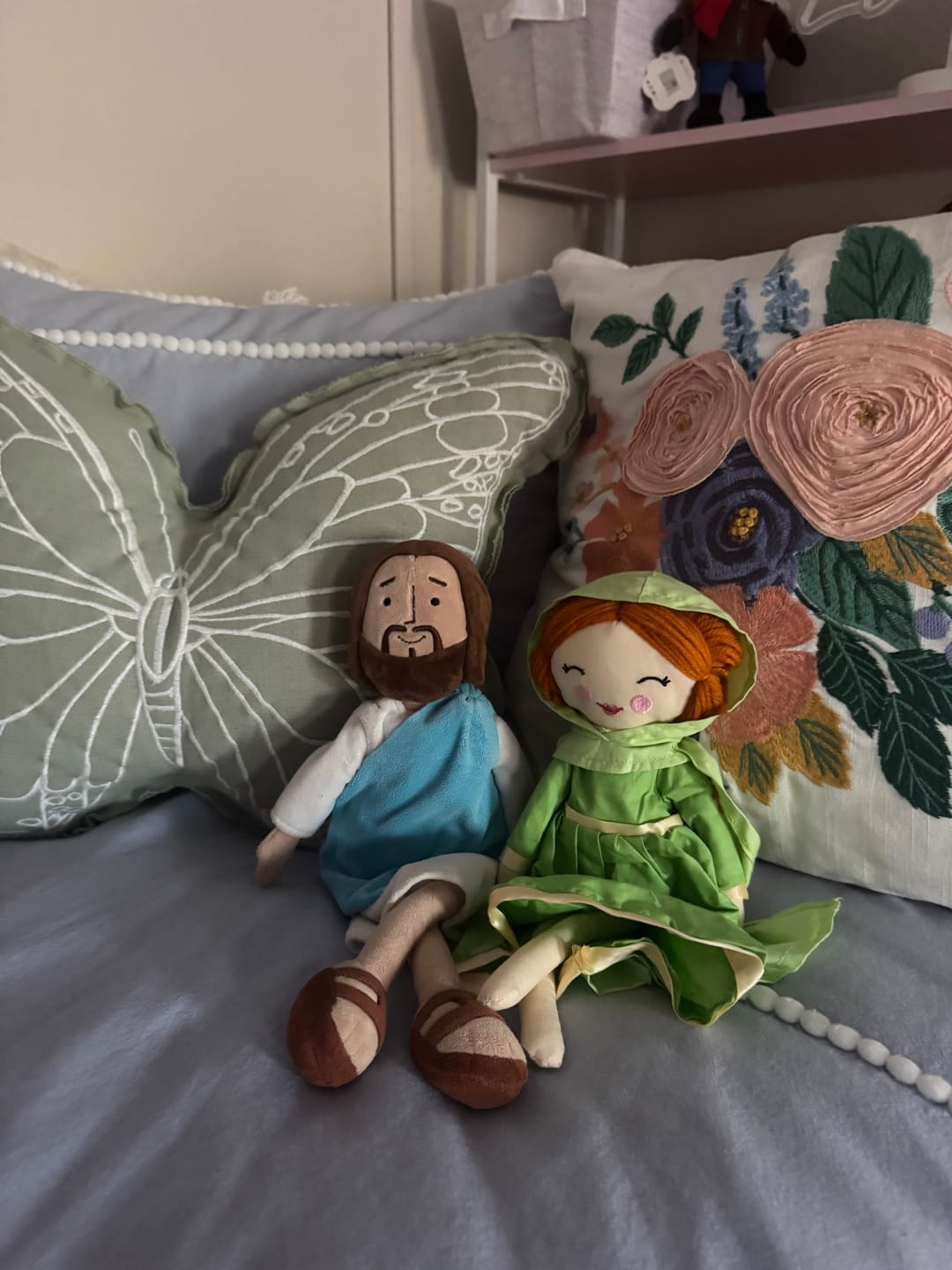 Customer photo review of St. Brigid of Ireland Rag Doll