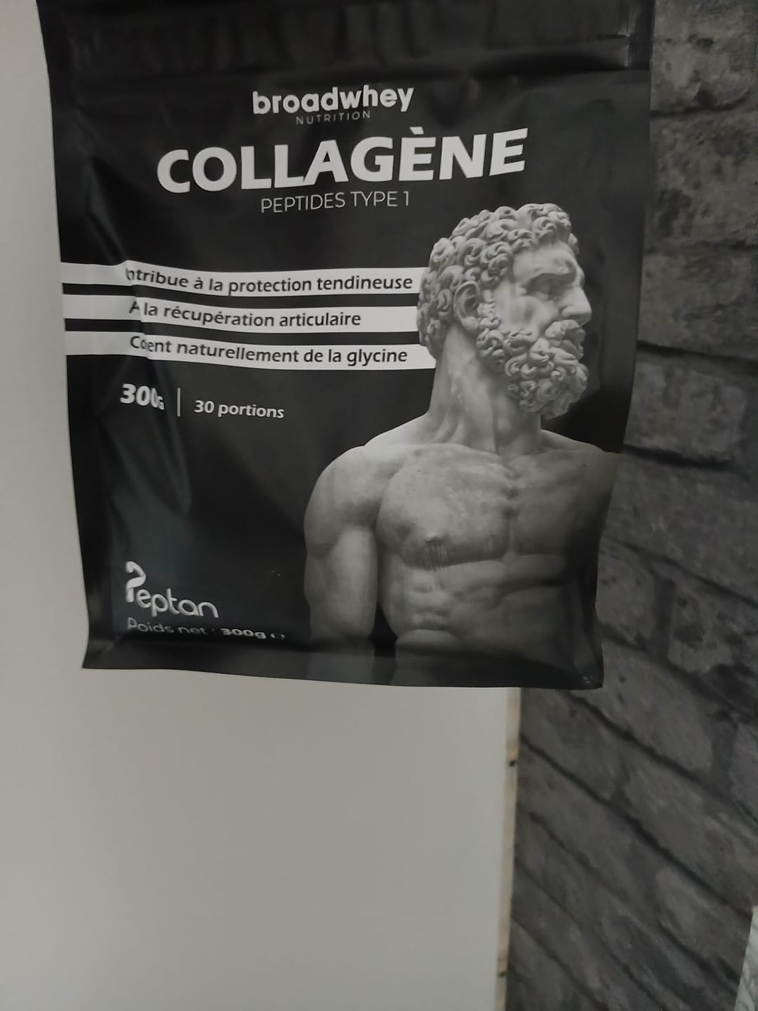 Customer photo review of Peptide de collagène Peptan® 1